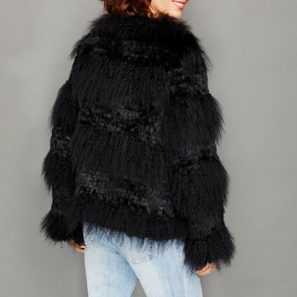 Rabbit/Lamb Fur Jacket